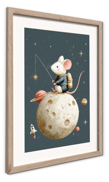 Quadro da bambini 30x40 cm Astro Mouse – Styler
