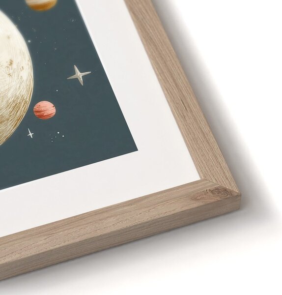 Quadro da bambini 30x40 cm Astro Mouse – Styler