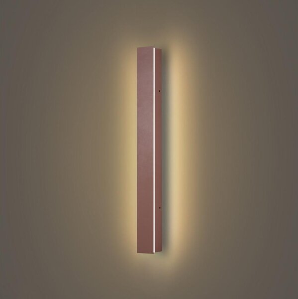 Brilagi - Applique LED da esterno LINEAR LED/12W/230V 3000K IP65 50 cm marrone CRI 90