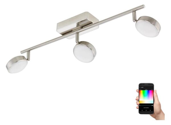 Eglo 97716 - Faretto LED RGB CORROPOLI-C 3xLED/5W/230V
