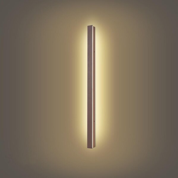 Brilagi-LED Applique da esterno LINEAR LED/22W/230V 3000K IP65 100 cm marrone CRI 90