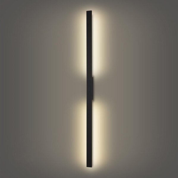 Brilagi - Applique LED da parete per esterni LUNA LED/30W/230V 4000K IP65 150 cm nero CRI 90