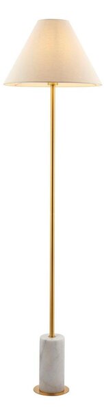 Endon 114209 - Lampada da terra 1xE27/10W/230V beige/oro