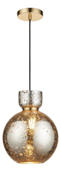 Endon 111336 - Lampada a sospensione su cavo 1xE27/10W/230V oro/nero fumé