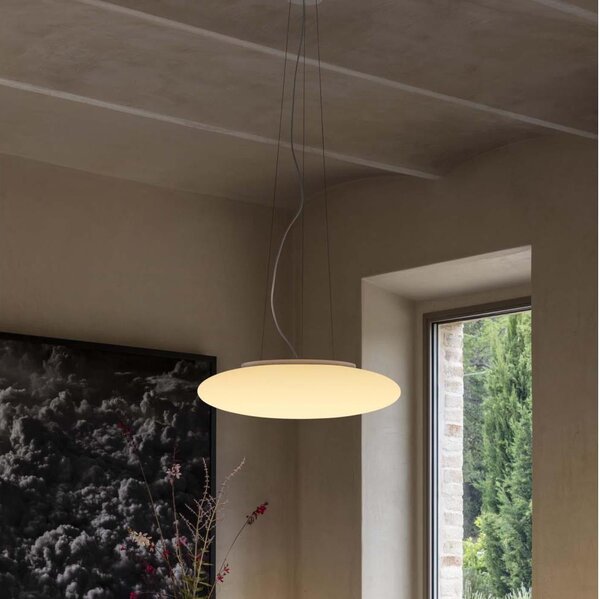 Ideal Lux - Lampadario a cavo SMARTIES 3xE27/42W/230V 50 cm bianco