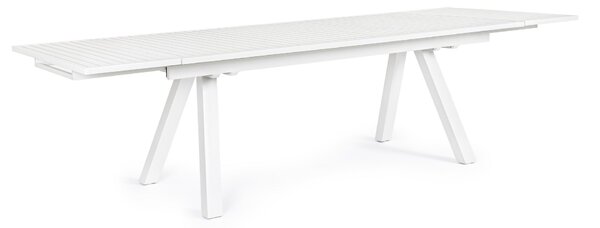 Tavolo ELIAS allungabile bianco 206/296×100 cm