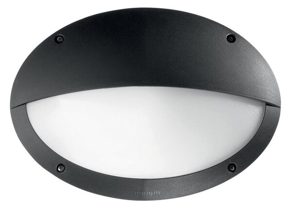 Ideal Lux - Applique da esterno POLAR 1xE27/23W/230V IP66 nera