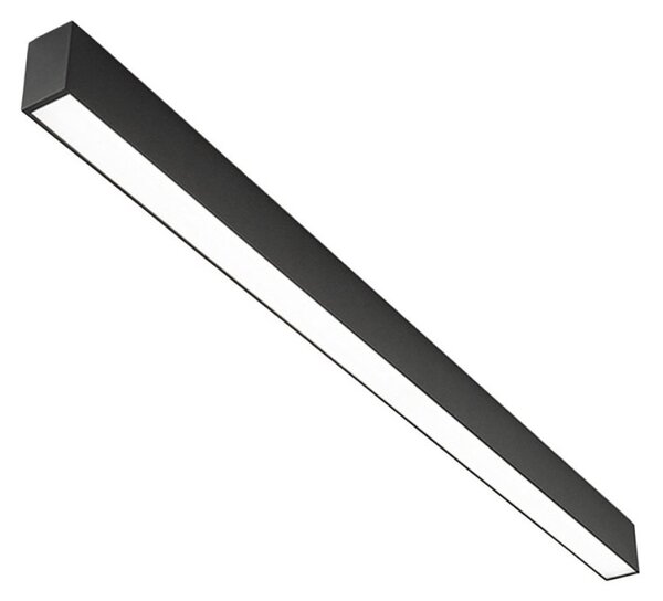 Plafoniera moderna perenz grid 8464 n ct led cct metallo nero - Perenz