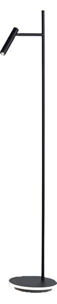 Piantana lettura moderna led perenz gambo 6777 n lc led 3000k nera orientabile - Perenz
