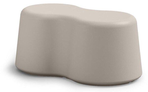 Panchina multicolori Bench 2 forma ondulata pensate per aggiungere vivacit� agli spazi dimensioni 99x55xh 45 cm Colore Ambra
