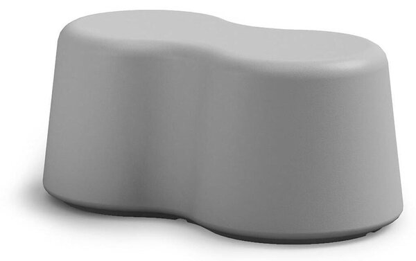 Panchina multicolori Bench 2 forma ondulata pensate per aggiungere vivacit� agli spazi dimensioni 99x55xh 45 cm Colore Ferro