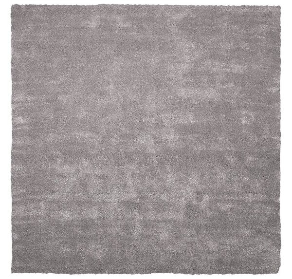 Tappeto shaggy grigio scuro 200 x 200 cm Beliani
