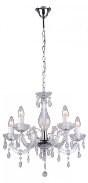Zuma Line RLD94016-5A - Lampadario su catena MAGNOLIA 5xE14/40W/230V
