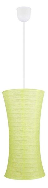 Lampadario su corda TAI 1xE27/60W/230V verde