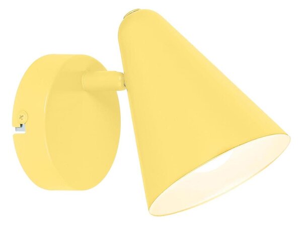 Faretto da parete AMOR 1xE14/40W/230V giallo