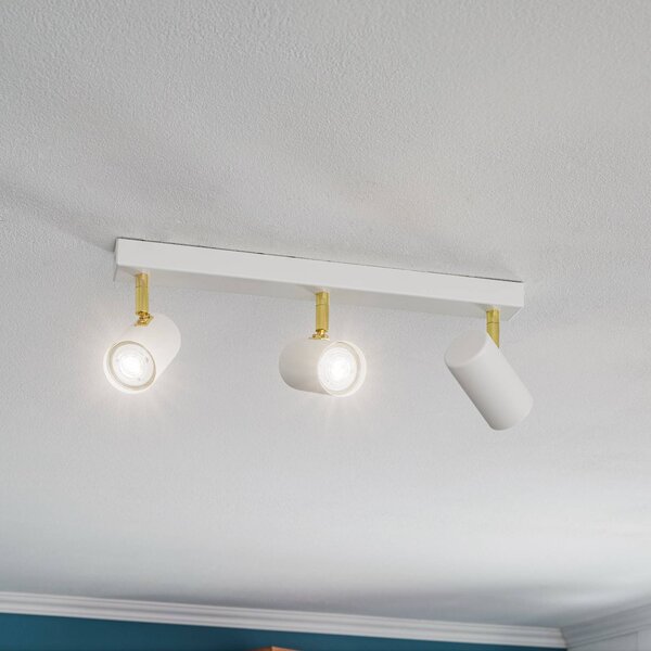 Argon Faretto a soffitto Lund in bianco, 3 luci