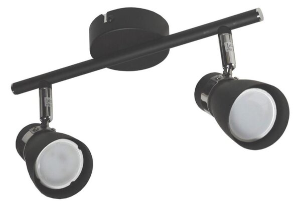 Luce Spot DEZ 2xGU10/30W/230V nero
