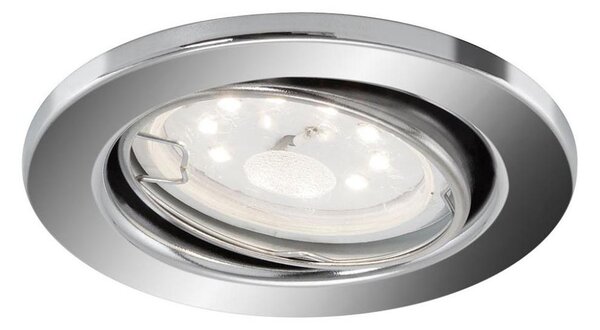 Briloner 8315-018 - Luce da bagno da incasso LED 1xGU10/5W/230V IP23