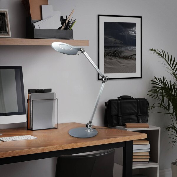 Briloner Lampada LED da scrivania Office, antracite, CCT