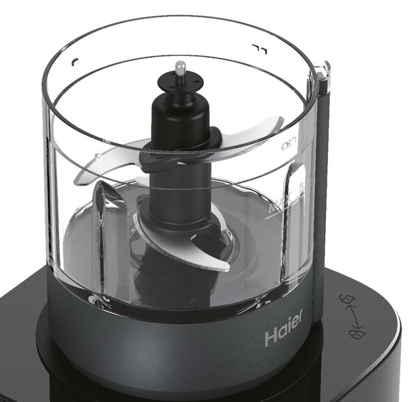 Haier Frullatore con Bicchiere Capacit 2 L 10 Velocit + Funzione PULSE con 3 Caraffe colore Obsidian Grey - HBL7W5 011