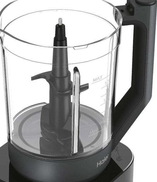 Haier Frullatore con Bicchiere Capacit 2 L 10 Velocit + Funzione PULSE con 3 Caraffe colore Obsidian Grey - HBL7W5 011