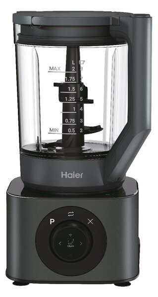 Haier Frullatore con Bicchiere Capacit 2 L 10 Velocit + Funzione PULSE con 3 Caraffe colore Obsidian Grey - HBL7W5 011