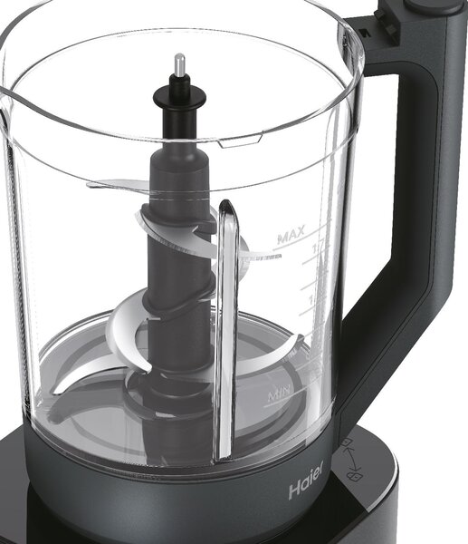 Haier Frullatore con Bicchiere Capacit 2 L 10 Velocit + Funzione PULSE con 3 Caraffe colore Obsidian Grey - HBL7W5 011