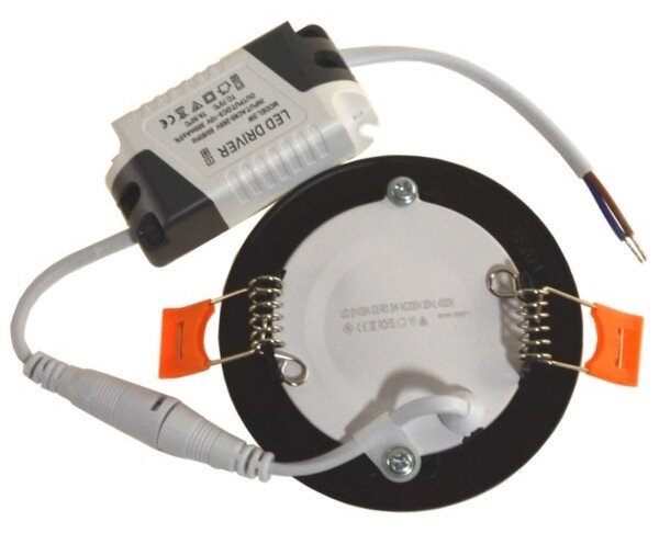 Lampada LED da incasso GERD LED/3W/230V 4000K nero