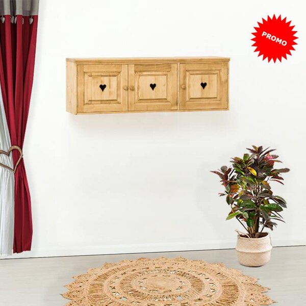 Pensile bagno 3 ante con cuori - LM-C267-6 PROMO