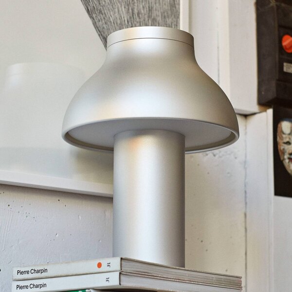 Lampada da tavolo HAY PC alluminio, alluminio, altezza 33 cm