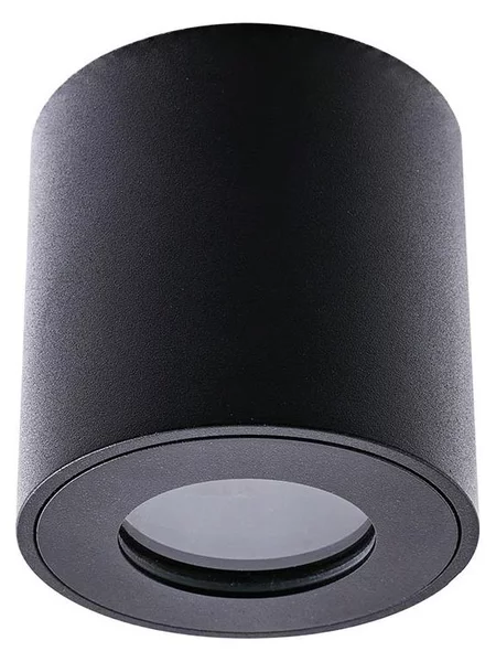 Emithor 48621 - Luce Spot da bagno ALMAN 1xGU10/35W/230V IP44 nero