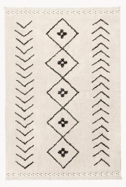 Tappeto in cotone lavabile fatto a mano Rhombs, varie misure