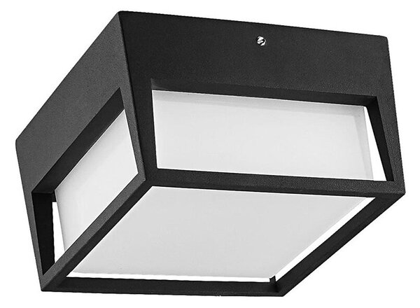 Prezent 31311 - Plafoniera LED da esterno GEST LED/9W/230V IP44 nero