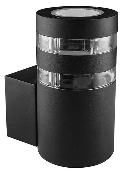 Prezent 31306 - Applique da esterno DAIMA 1xGU10/10W/230V IP44 nero
