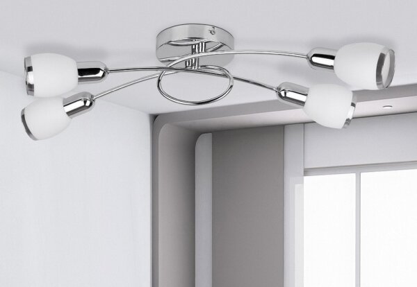 Rabalux 6063 - Plafoniera ELITE 4xE14/40W/230V