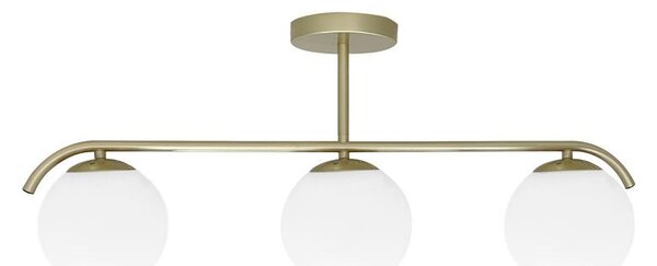 Lampadario a sospensione con supporto rigido AMADEO 3xE14/40W/230V ottone