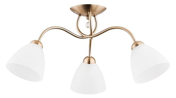 Lampadario a plafone AMARILLO 3xE27/15W/230V oro