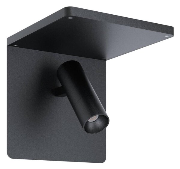 Eglo 67563 - LED Applique con mensola CIGLIE LED/8,1W/230V nero