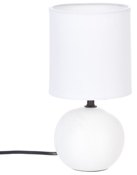Atmosphera - Lampada da tavolo TIMÉO 1xE14/60W/230V bianco opaco