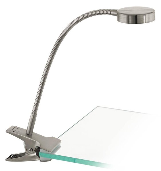 Eglo 54648 - Lampada da tavolo LED con morsetto LED/4,5W/230V 3000K cromo opaco