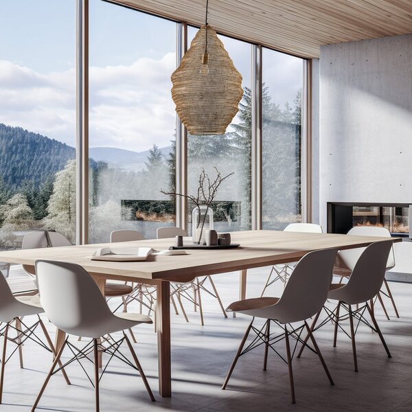 Lampada a sospensione Lindby, Kaviya, dimmerabile, Dorato / Ottone, Soggiorno, Metallo, Design