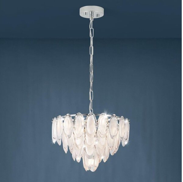 Eglo 39721 - Lampadario su catena CARVARIO 7xE14/40W/230V