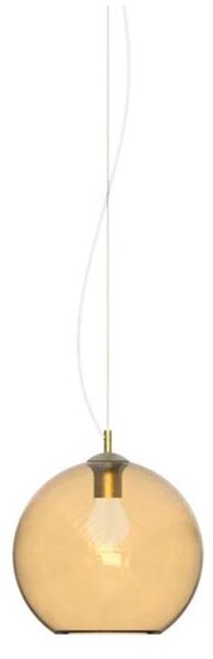 Ideal Lux - Lampadario a sospensione con filo NEMO 1xE27/42W/230V diametro 20 cm beige