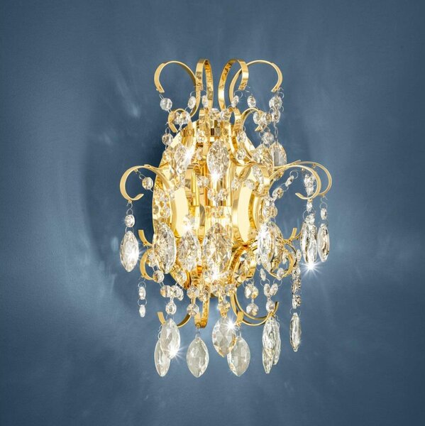 Eglo 39604 - Applique FENOULLET 1xE14/25W/230V dorata