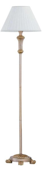 Ideal Lux - Lampada con piedistallo FIRENZE 1xE14/40W/230V oro