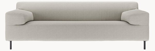 Divano 3 posti grigio polvere/nero freistil180, larg. 222 cm