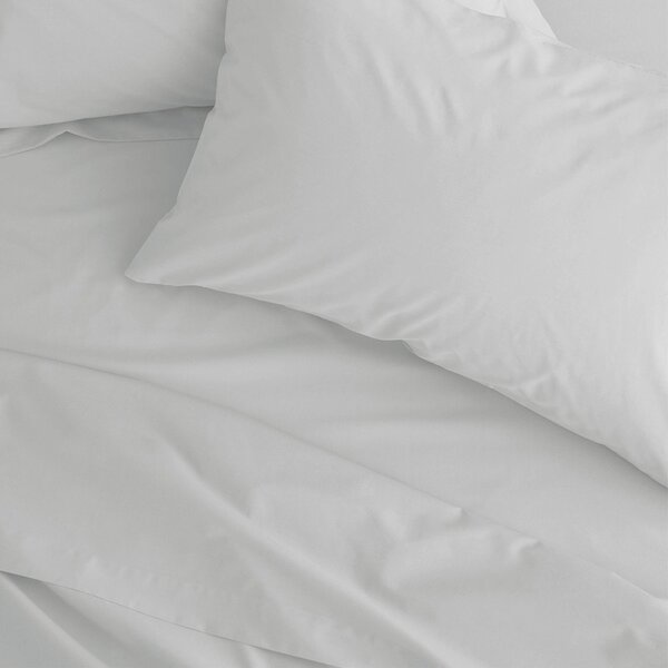 Lenzuolo con angoli bianco in percalle 180x260 cm Easy Iron Percale – Catherine Lansfield