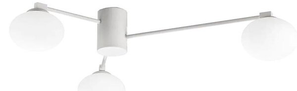 Ideal Lux - Lampadario a plafone LED HERMES 3xG9/3W/230V diametro 90 cm bianco