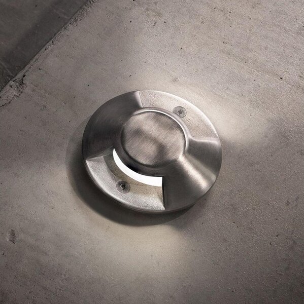 Ideal Lux - Lampada LED segnapasso ROCKET LED/3W/230V CRI 90 IP65 cromo opaco