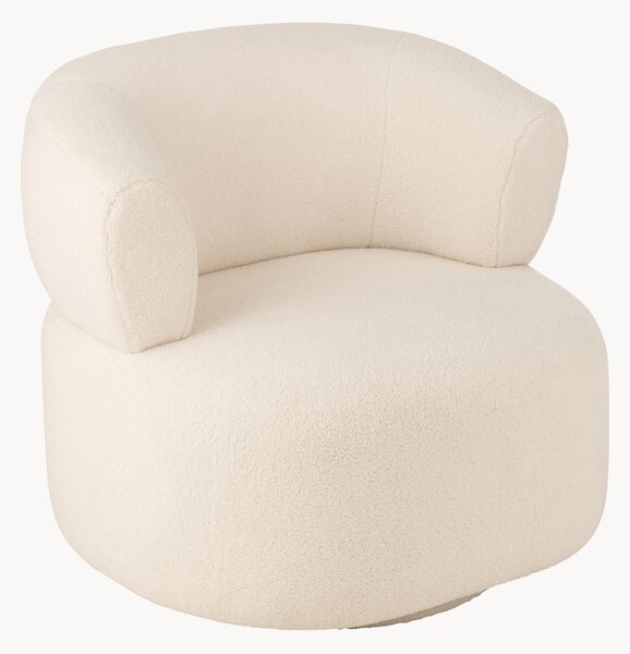 Poltrona imbottita in teddy Fluffy